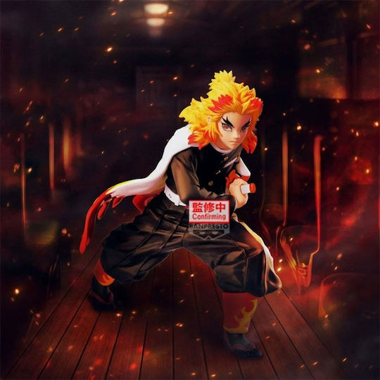 Banpresto Demon Slayer: Kyojuro Rengoku Φιγούρα 16εκ.