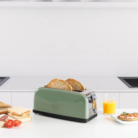 Taurus Vintage Toaster 2 Schlitze 1500W Grüne