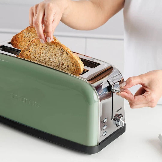 Taurus Vintage Toaster 2 Schlitze 1500W Grüne