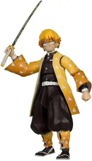Dämonenjägerin Kimetsu No Yaiba Zenitsu Agatsuma Action-Figur 15cm Platinum Edition
