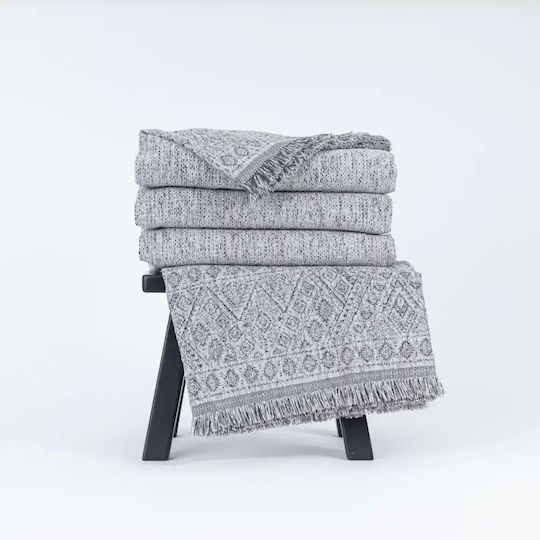 Borea Throws & Couch Blankets Double Sofa Chenille 180x250cm Terra