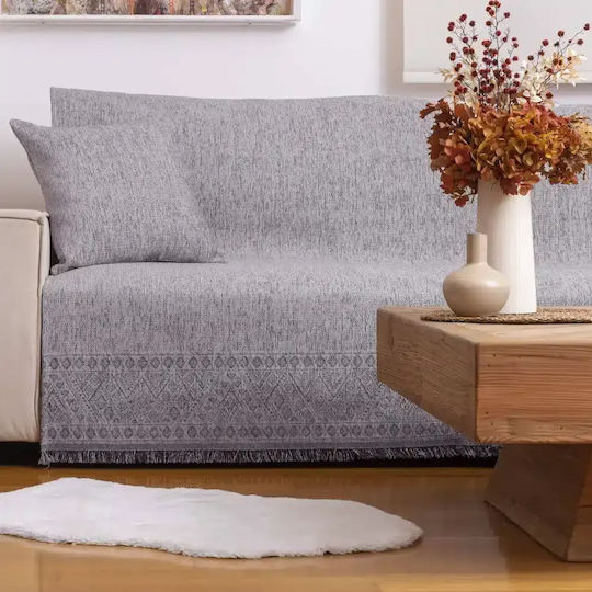 Borea Borea Sofa Throw Chenille 180x250cm Beige