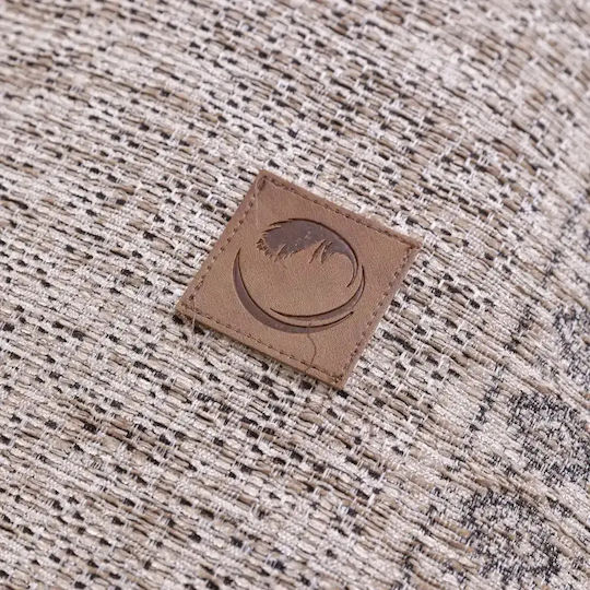 Borea Ριχτάρι Πολυθρόνας Chenille 180x180εκ. Σπαγγί