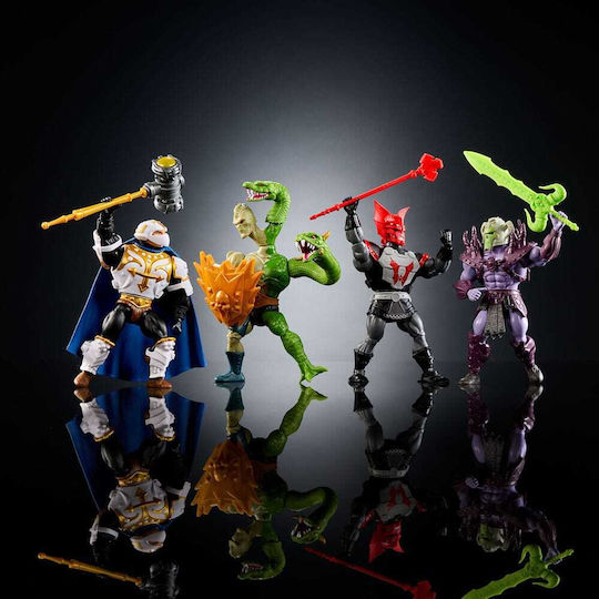 Mattel Masters of the Universe Φιγούρα Δράσης 14εκ. 4τμχ