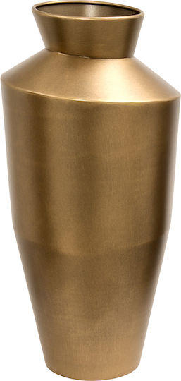 Βάζο Μεταλλικό Barrel Χρυσό Φ18.5xΥ40cm