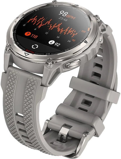 Kospet Orb 2 Argintiu 48mm Waterproof Smartwatch cu Pedometru (Argintiu)