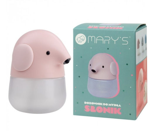 Mary's Led Lamps Mary's Παιδικό Dispenser Αντλία Σαπούνι Ελεφαντάκι Ροζ 901.00074