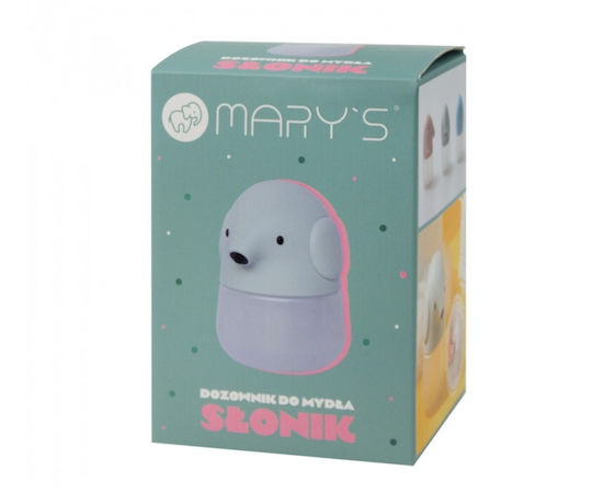 Mary's Led Lamps Mary's Kids Dispenser Soap Pump Elephant Grey 901.00075