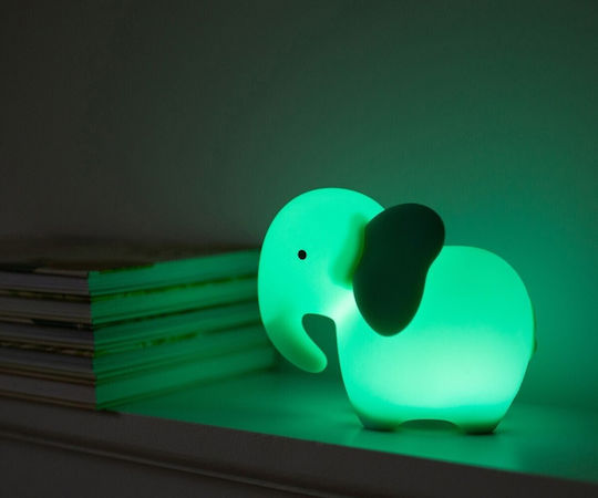 Mary's Led Lamps Mary's Παιδικό Φωτάκι Νυκτός Ελέφαντας Τιρκουάζ 901.00114