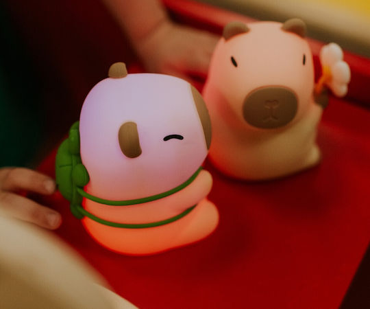 Mary's LED Лампа Mary's Детска Нощна Лампа RGB Капибара Турист 901.00111 Mary's LED Лампа Mary's Детска Нощна Лампа RGB Капибара Турист 901.00111