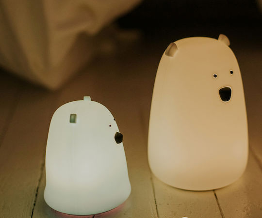 Mary's Led Lamps Mary's Kids Night Light Rgb Small Teddy Bear Blue 901.00094