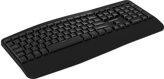 Canyon CNS-HKBW6 Ασύρματο Bluetooth Πληκτρολόγιο Αγγλικό US