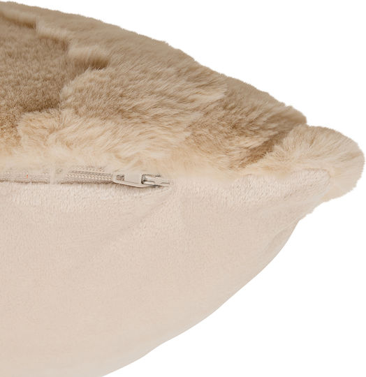 Sofa Cushion A-s Nalia From Furry Beige 45x45cm