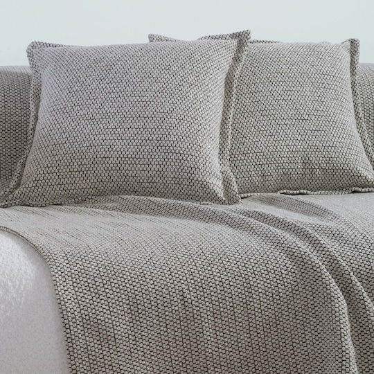 Nef-Nef Homeware Μαξιλάρι Καναπέ Brooklyn Ecru 50x50εκ.