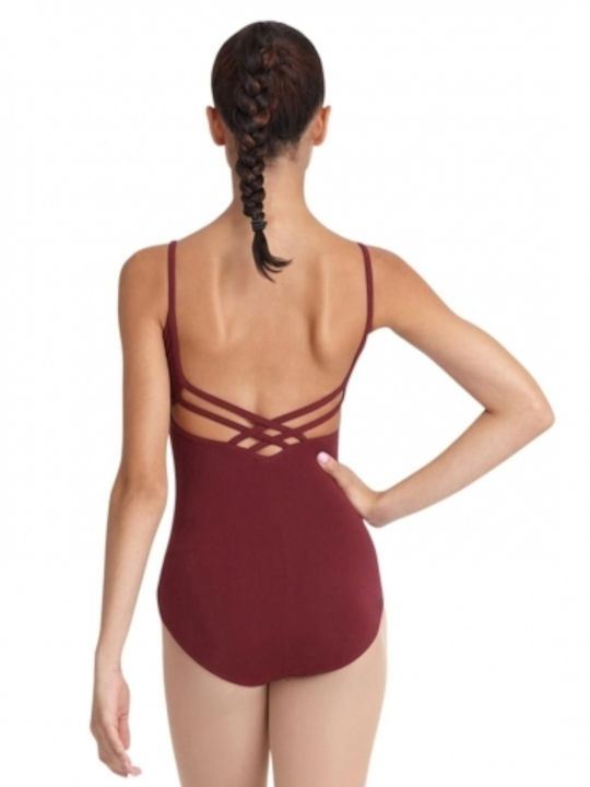 Capezio Rotes Bodysuit