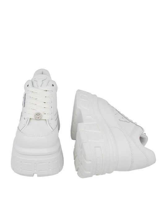 Swerve Le Γυναικεία Chunky Sneakers Λευκό