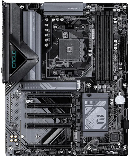 Gigabyte B550 X Eagle WIFI6E Mutterplatine ATX mit AMD AM4 Steckdose
