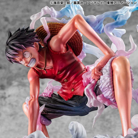 Megahouse One Piece One Piece P.o.p - Monkey D. Luffy Gear 2 Ediție Limitată Figură de Acțiune 19cm