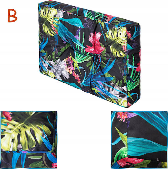 Garden Chair Cushion Kaja Colourful Leaves 59x59cm