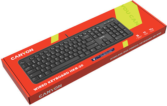 Canyon CNS-HKB02-ES Πληκτρολόγιο Ισπανικό