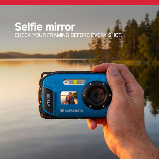 AgfaPhoto Realishot WP6000 Compact Camera 18MP Blue