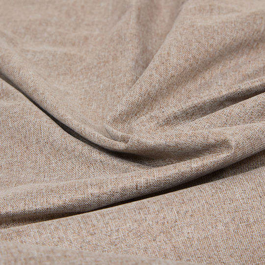 Κουρτίνα με Τρουκς Darla Taupe 140x260εκ.