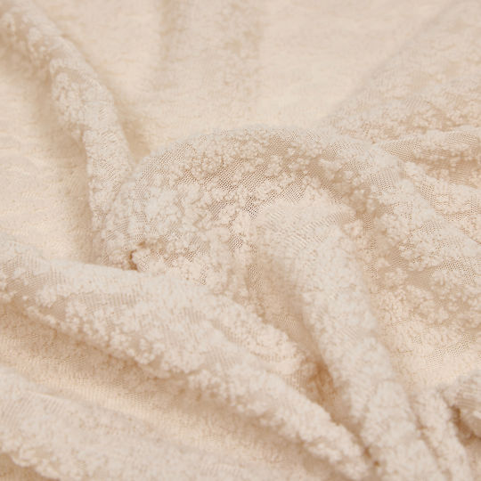 Curtain with Grommets Eyda Beige 140x240cm