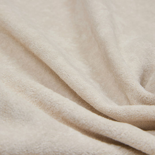 Curtain with Grommets Automne Beige 140x260cm