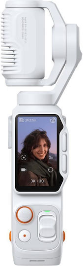 Insta360 Luna Ultra 47GB Actionkamera 8K Standard mit Touchbildschirm 2" und WLAN Weiße