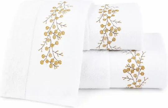Borea Set of Bath Towels 3 pcs Mimosa Mimosa