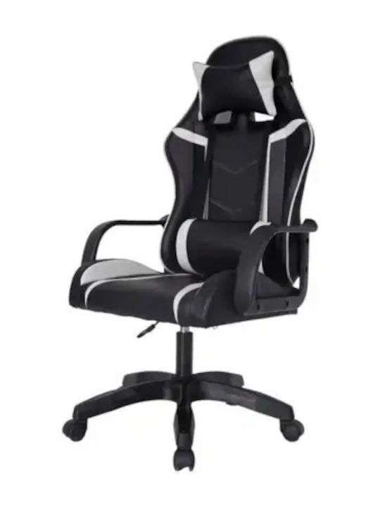 Καρέκλα Gaming Δερματίνης Μαύρη