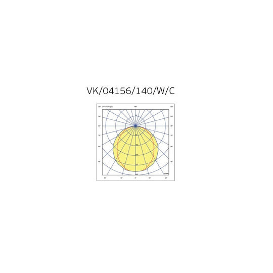 VK Lighting Commercial Linear LED Ceiling Light 19W Natural White IP20 L84xD6.1xH5.6cm