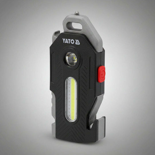 Yato LED Flash Light IPX4 with Maximum Brightness 400lm