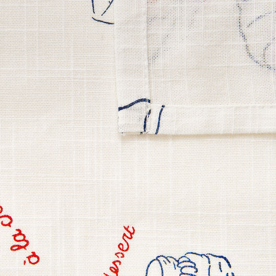 Cotton Tablecloth A-s Fra White 140x240cm