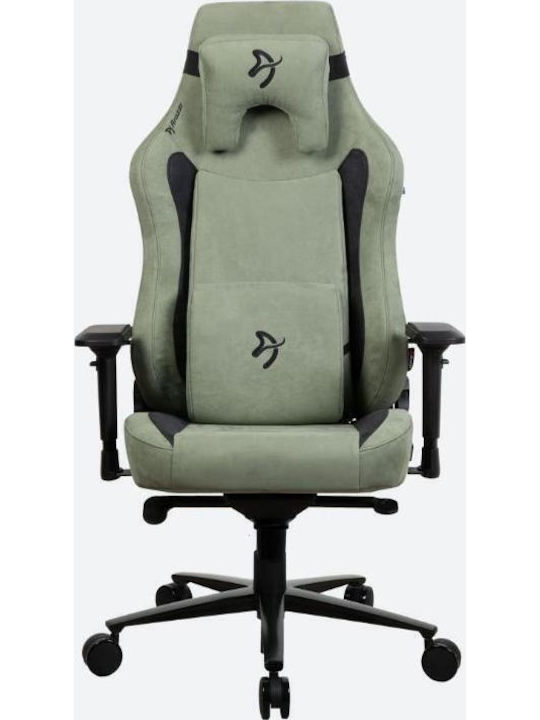 Arozzi Vernazza Xl Scaun Gaming Din Piele Sintetică Cu Brațe Ajustabile Verde