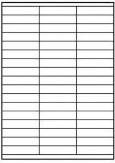 Logo Self-Adhesive Rectangular A4 Labels