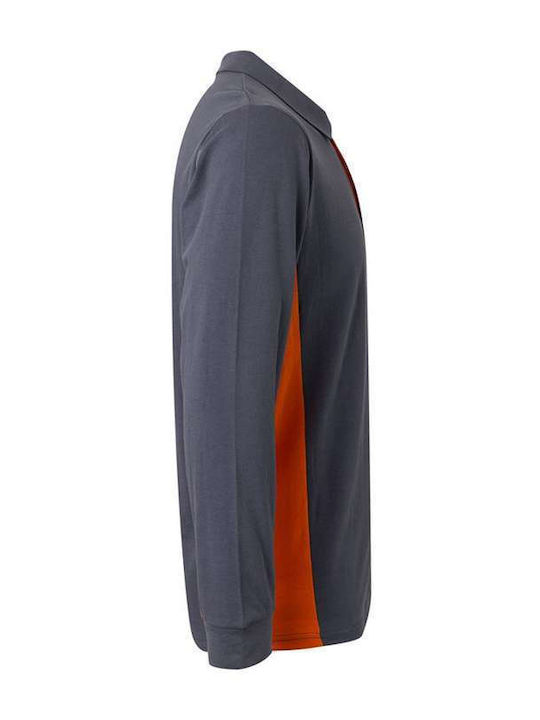 Velilla Herren Polo-Arbeitshemd Gray