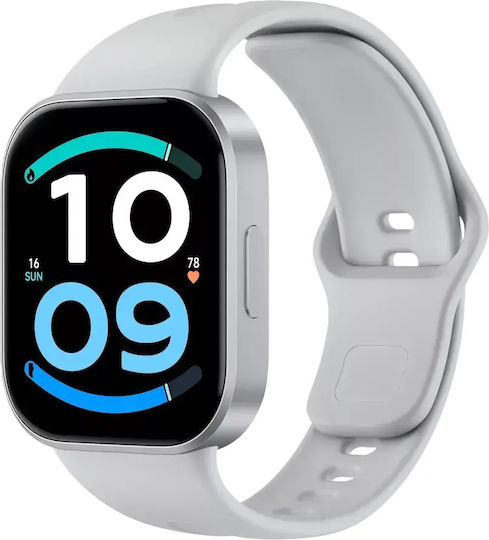 Xiaomi Redmi Watch 6 Active 45 mm със Сърдечен ритъм (Сребрист)
