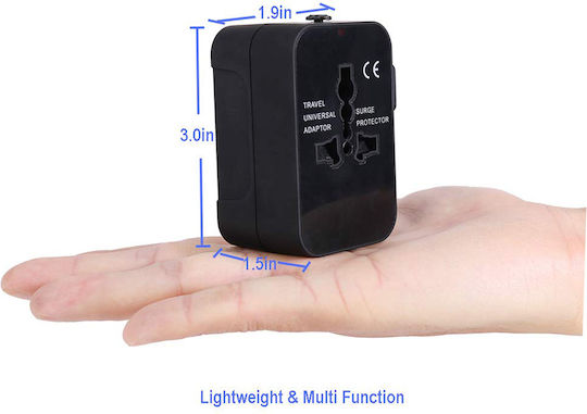 Techsuit Steckdosenadapter zu Universal