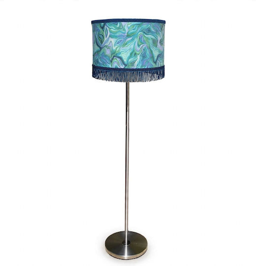 Blue Waves Stehlampe mit Lampenbirnensockel E27 Blau