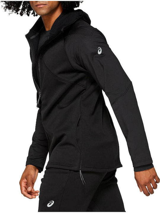 Gel-Heat Men's Sport Jacket Waterproof and Windproof Black
