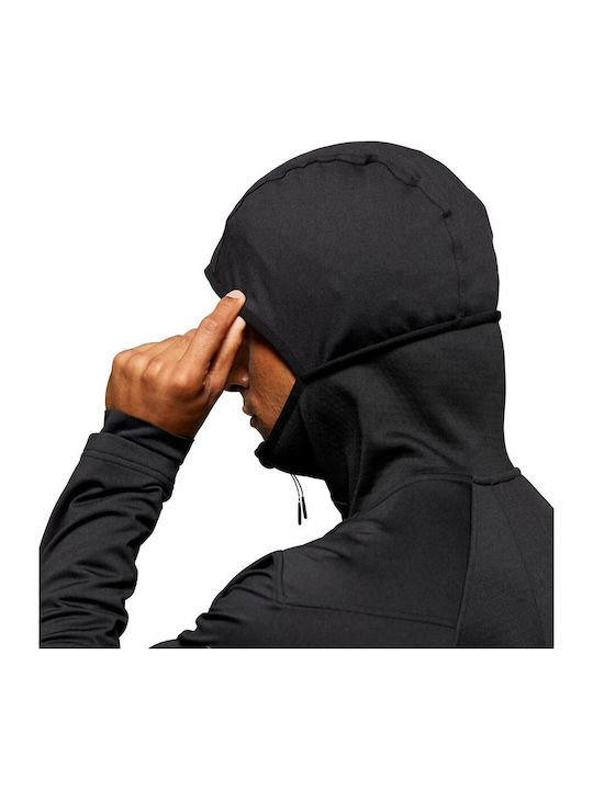 Gel-Heat Men's Sport Jacket Waterproof and Windproof Black