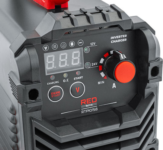 Red Technic Αθόρυβη Γεννήτρια Βαλιτσάκι Inverter με Χειροκίνητη Μίζα