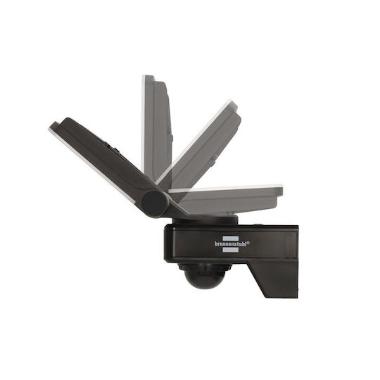 Brennenstuhl Wandmontierter Außenstrahler LED IP54 24W mit Einstellbarem Weißem Licht 13x14.5x13cm