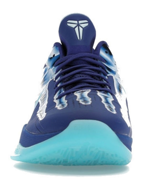 Kobe 5 Protro "X-Ray" Ниски Баскетболни Обувки Deep Royal Blue / Baltic Blue / Glacier Blue