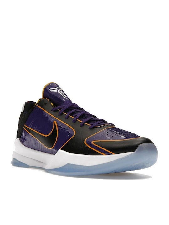 Kobe V Protro "Lakers" Ниски Баскетболни Обувки Court Purple / University Gold / Black / White