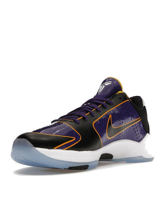 Kobe V Protro "Lakers" Ниски Баскетболни Обувки Court Purple / University Gold / Black / White