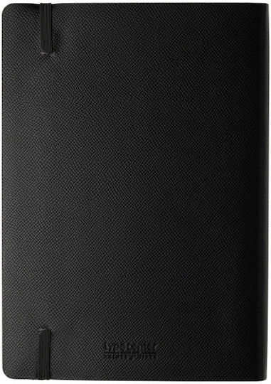 Type Center Daily Agenda B5 2027 Black Leather 5x23.4cm (with Personalization)