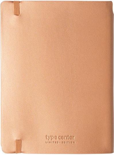 Type Center Daily Agenda A5 2027 Silver Leather 14x20.5cm (with Personalization)