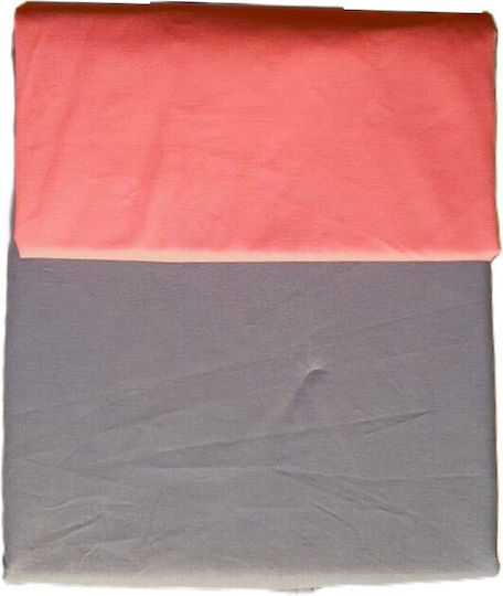 Kotonia Home Module Cearceafuri De Pat Super Duble 220x240cm Gri Coral 3 Bucăți
